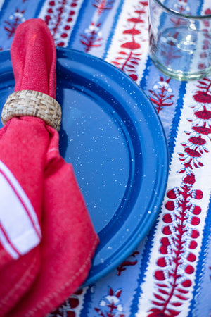Blue Enamelware - Dinner Plate (10")