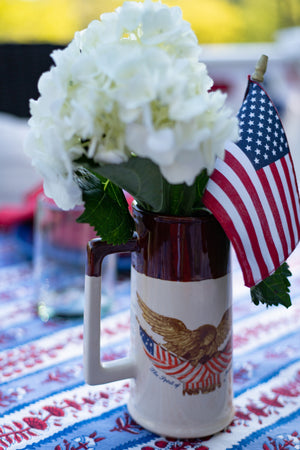 Vintage Patriotic Tankard