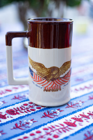 Vintage Patriotic Tankard