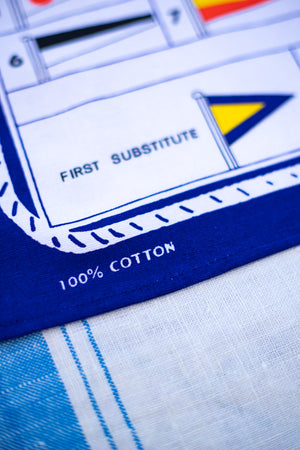 Vintage Nautical Dish Towel - Choose Your Style