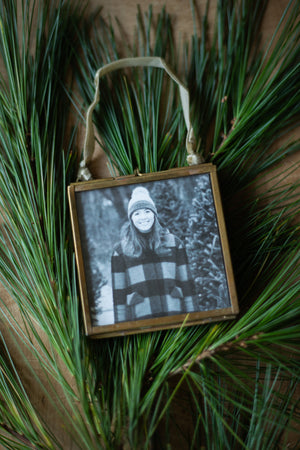 Christmas Ornament Frame - 3" Square