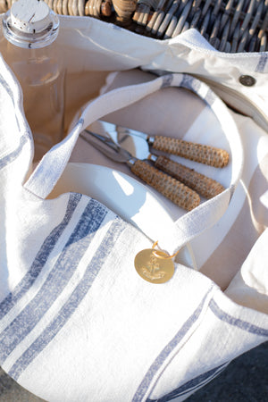 Brass Anchor Keychain/Tag