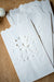 White Snowflake Luminaria Bags