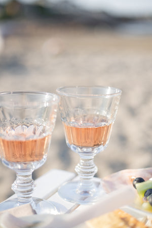 French Wine Glasses - Set of 4