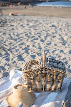 Rattan Picnic Basket