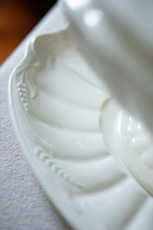 Antique Ironstone Soup Tureen Set - 4 pc