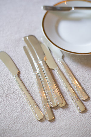 Antique Bread and Butter Knife Set - Choose Your Set