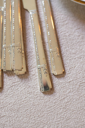 Antique Bread and Butter Knife Set - Choose Your Set