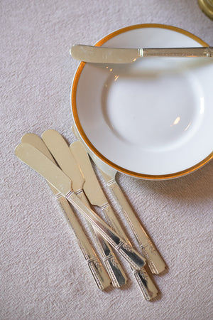Antique Bread and Butter Knife Set - Choose Your Set