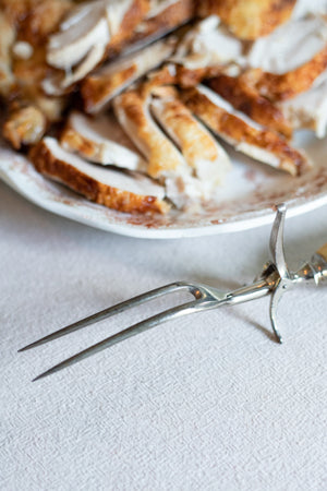 Vintage Antler-Handled Meat Fork - Choose Your Style