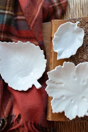 Vintage Leaf Dish - Choose Style