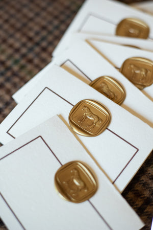 Equestrian Place Cards - Set of 8 - Choose Color