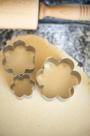 Flower Cookie Cutters - Nesting Set of 6