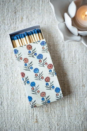 Matches - Red, White, and Blue Block Print - Box of 50