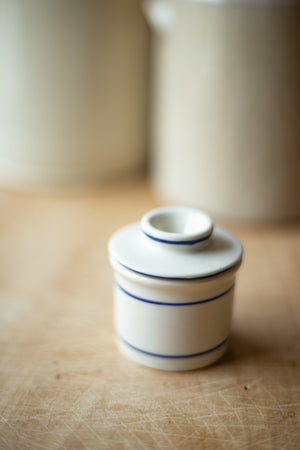 Vintage Mini French Butter Keeper