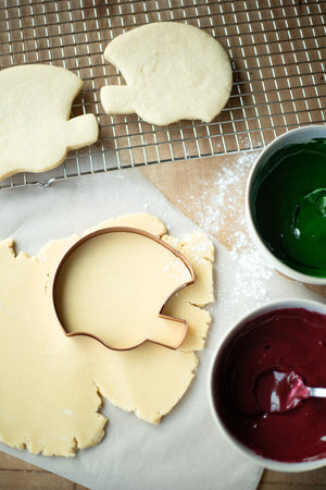 Copper Cookie Cutter - Football Helmet