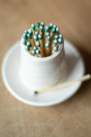 Handcrafted Ceramic Match Striker with Dish