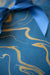 Hand Marbled Gift Wrap Sheets - Chatham