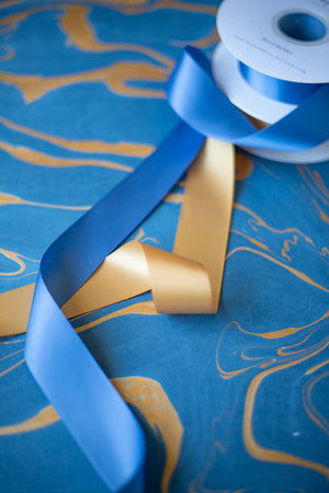 Hand Marbled Gift Wrap Sheets - Chatham