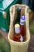 French Bottle Basket