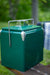 Green Metal Picnic Cooler