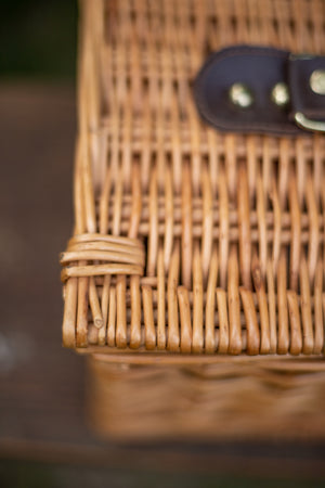 Small Vintage Picnic Hamper