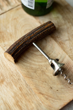 Vintage Antler-Handled Cork Screw