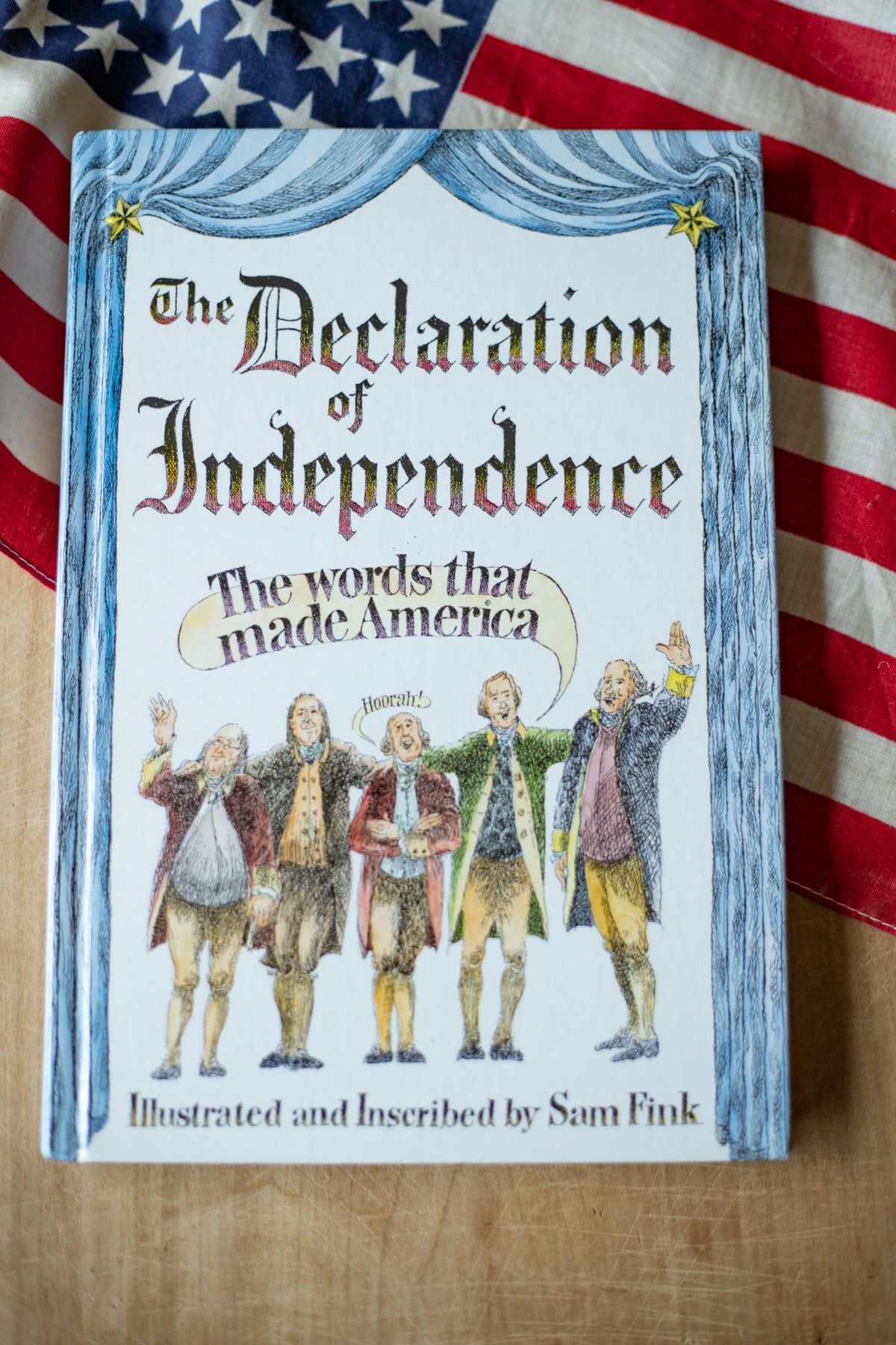 Declaration of Independence book by Sam Fink