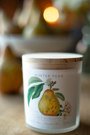 Winter Pear Botanical Candle