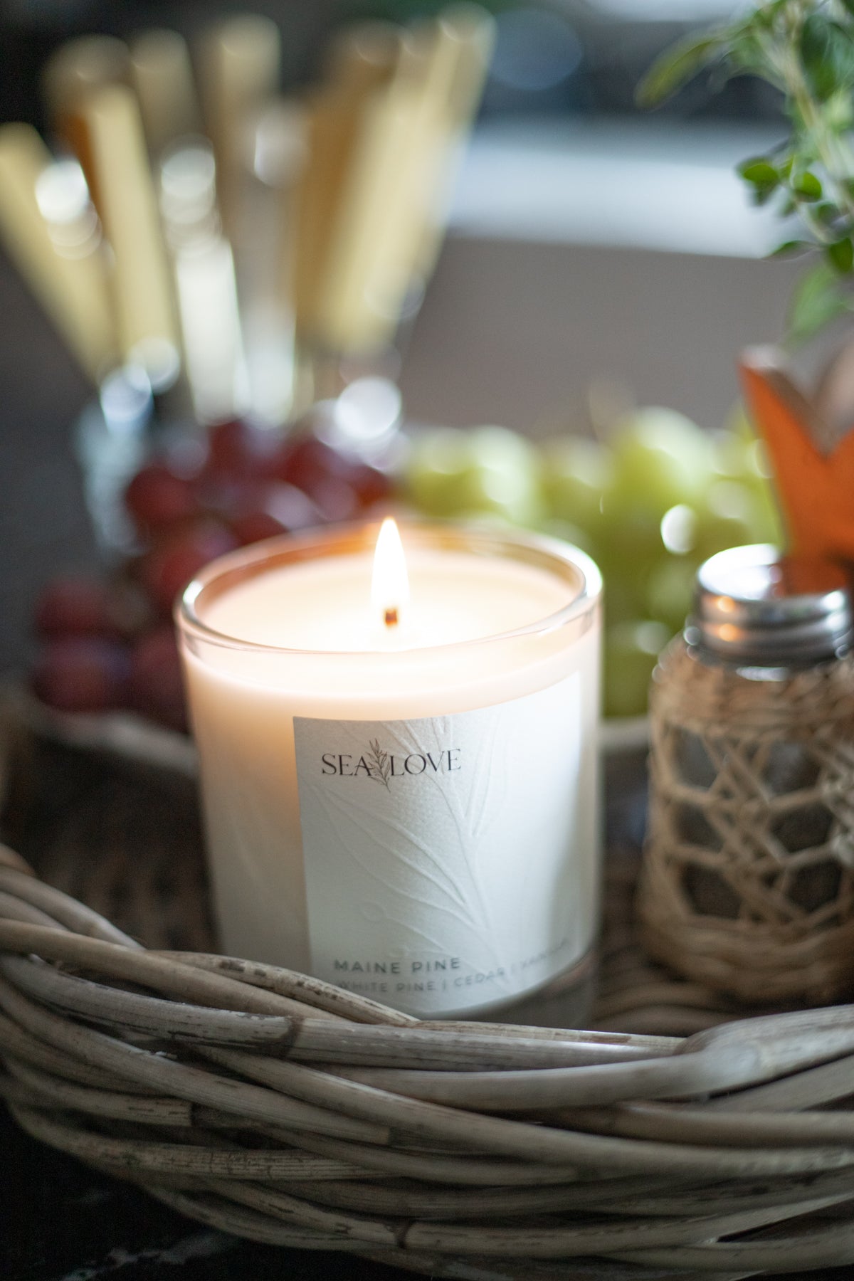 Maine Woods Scented Soy Jar Candle