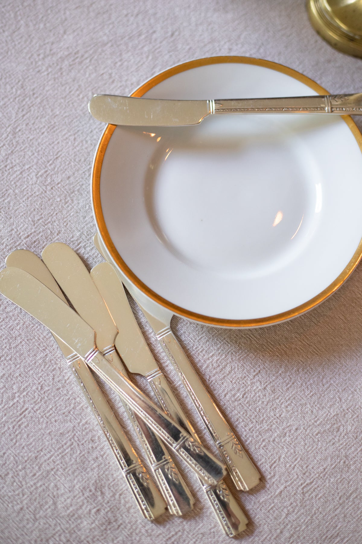Antique Bread and Butter Knife Set - Choose Your Set