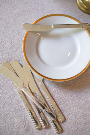 Antique Bread and Butter Knife Set - Choose Your Set