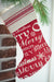 "Merry Christmas" Stocking