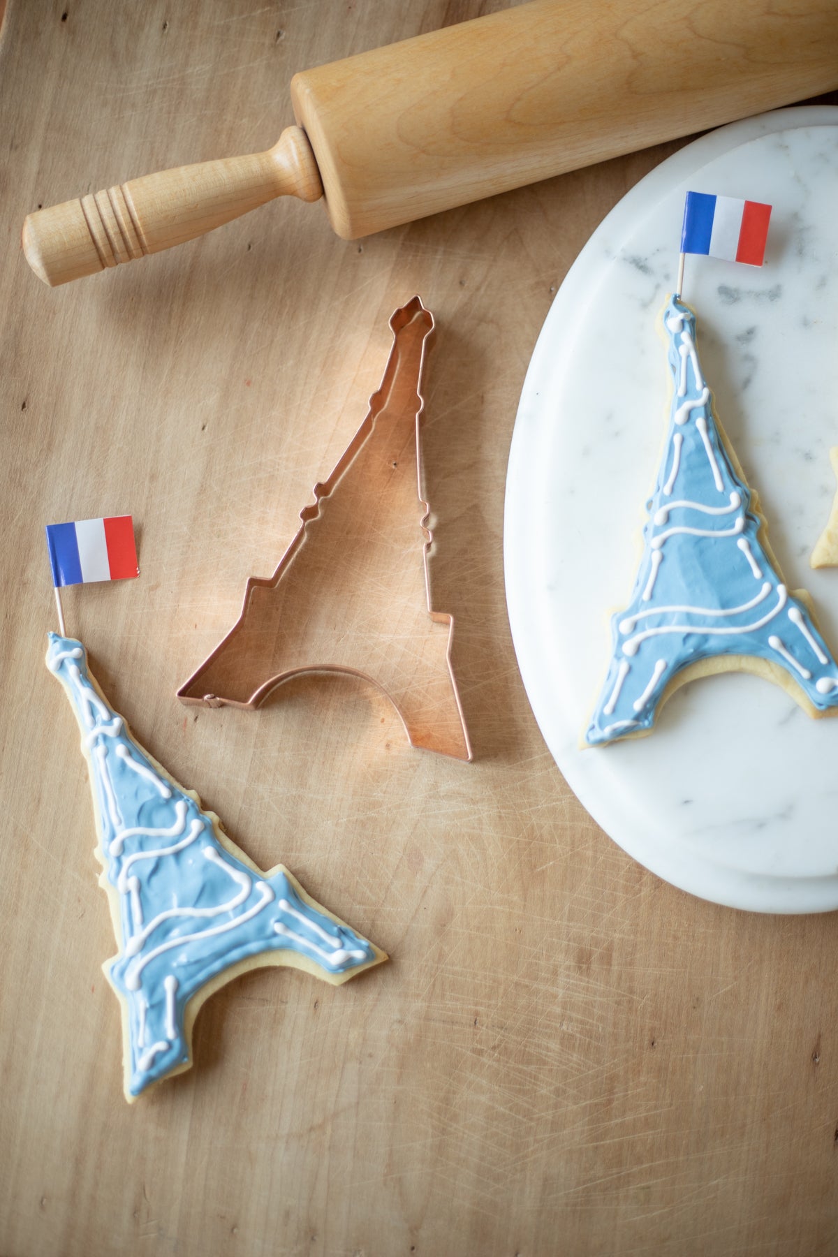 Copper Cookie Cutter - Eiffel Tower