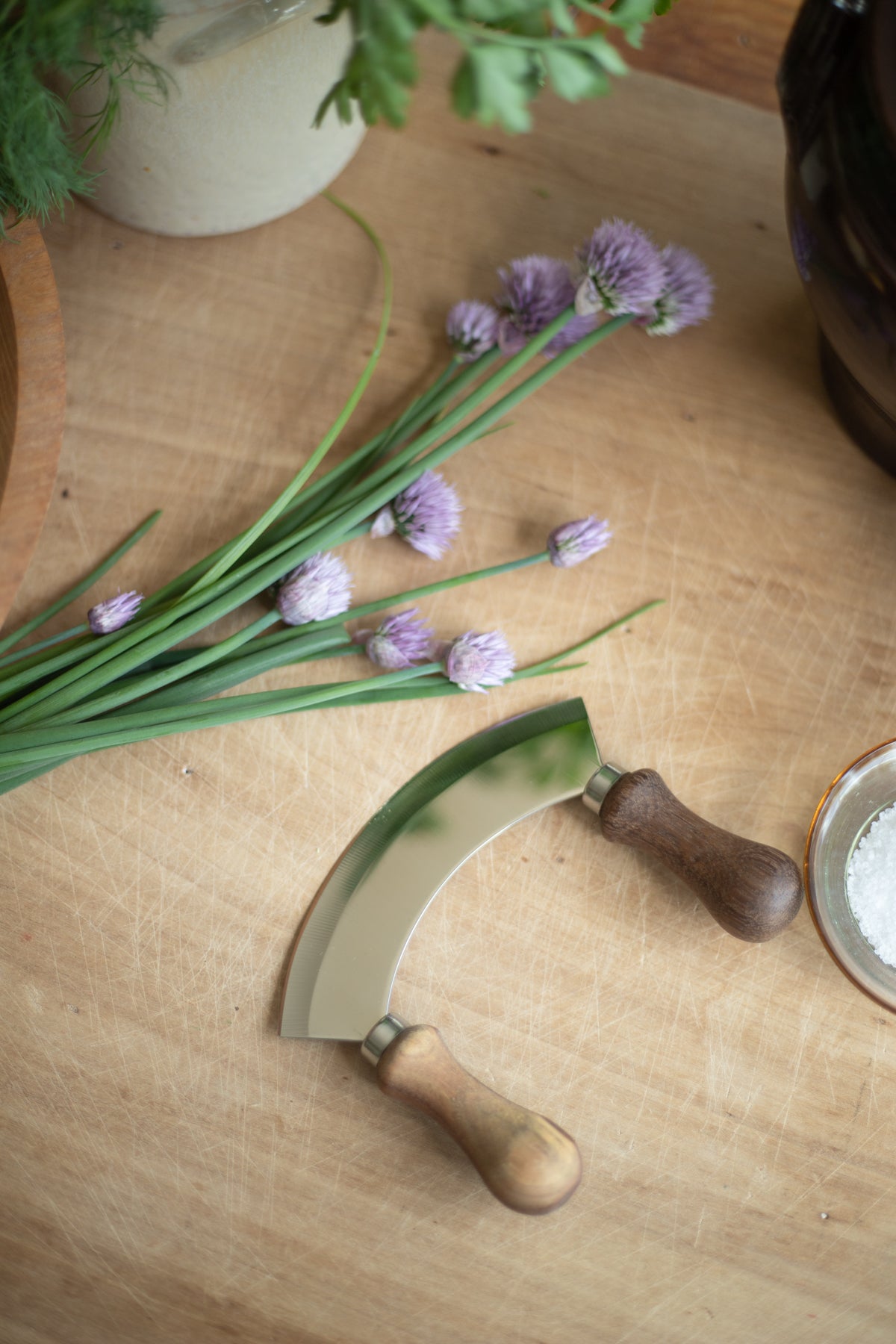 Mezzaluna - Herb Chopper/Pizza Slicer