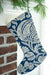 Modern Brocade Christmas Stocking