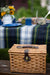 Small Vintage Picnic Hamper