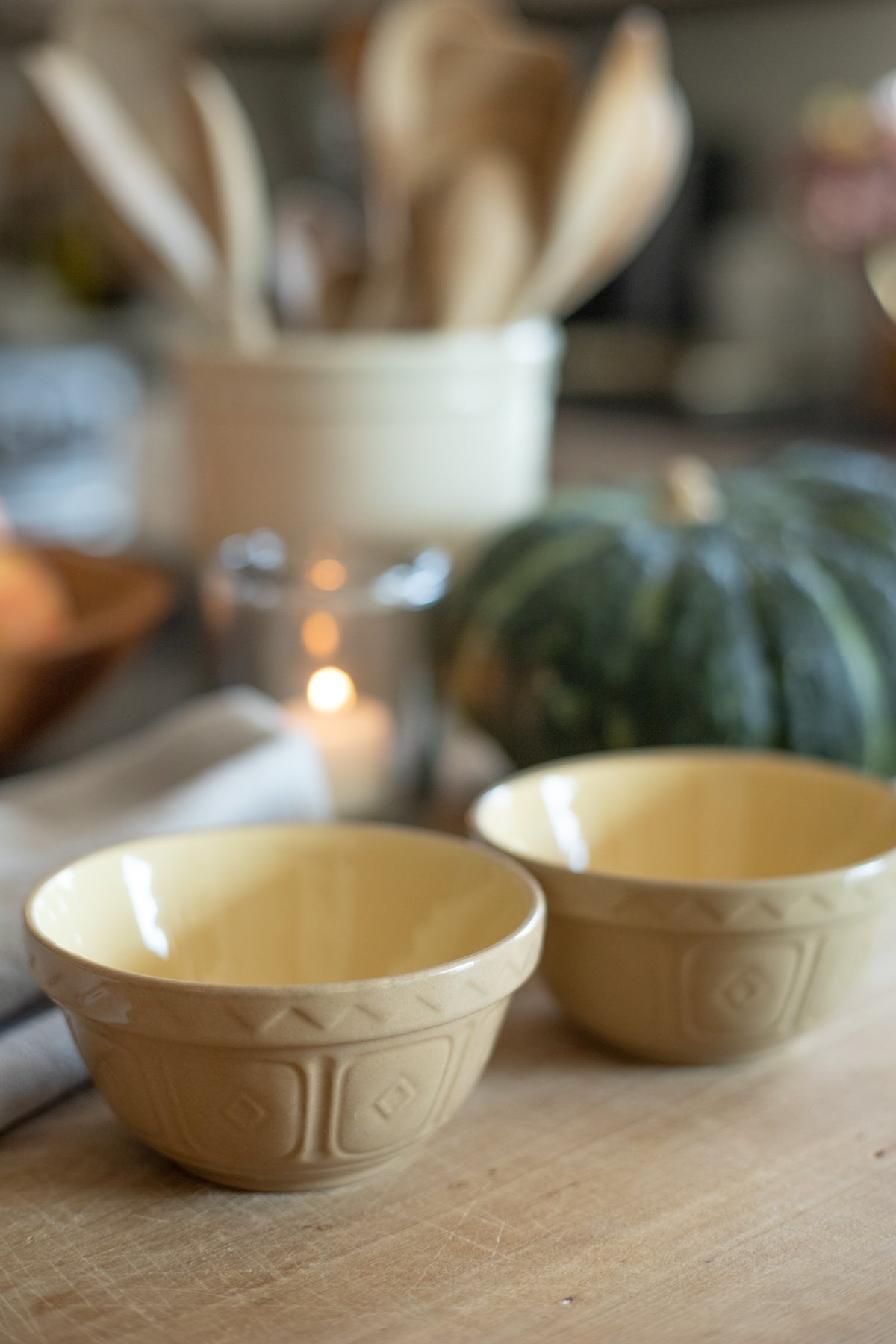 Vintage Prep Bowls - Set of 2