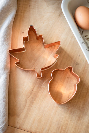 Vintage Autumn Copper Cookie Cutter - Choose Style