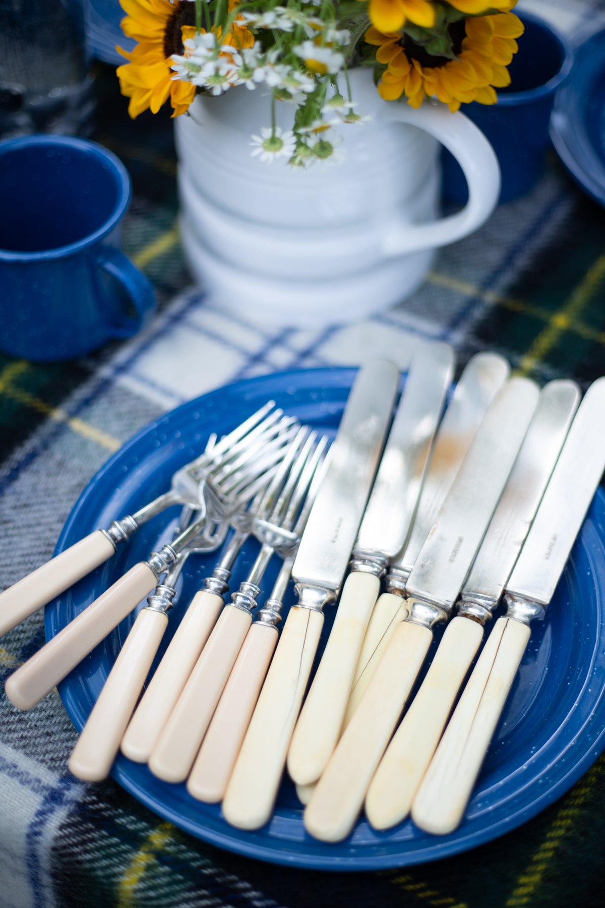 Vintage Picnic Flatware - Choose Your Style