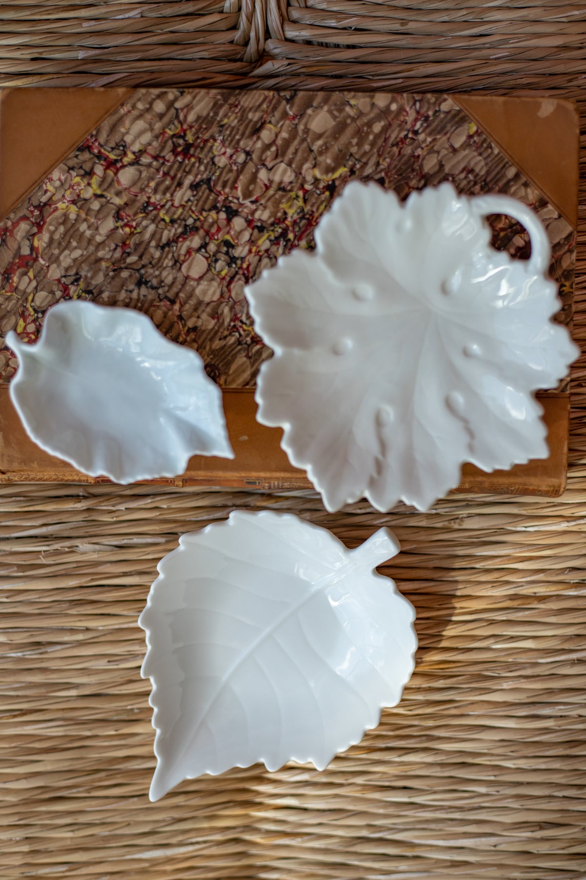 Vintage Leaf Dish - Choose Style