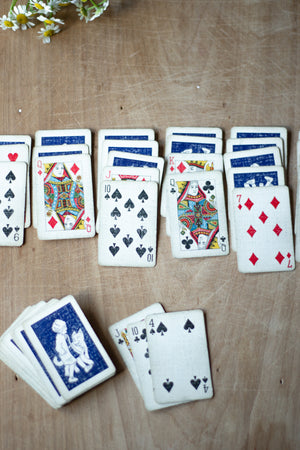 Vintage Mini-Playing Cards for Kids/Travel