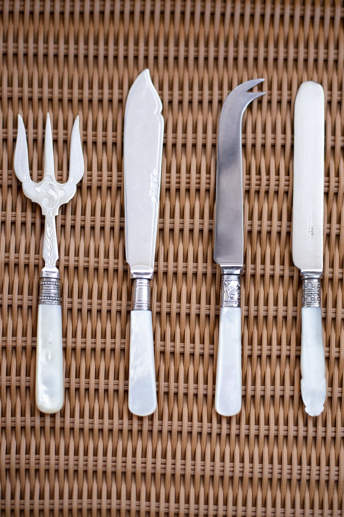 Antique Mother-of-Pearl Handled Cutlery - Choose Your Piece