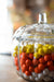 Glass Pumpkin Candy Jar with Lid