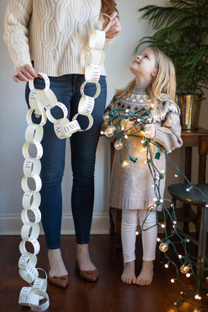 Christmas Paper Chain Kit - Peace & Goodwill