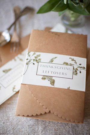 Thanksgiving Leftover Boxes - Set of 3