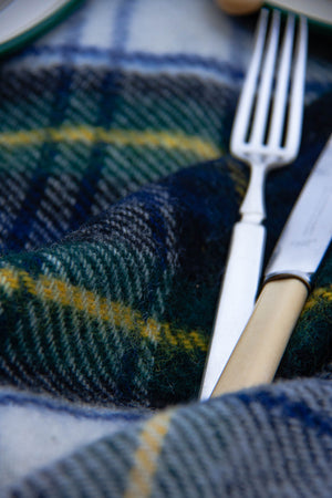 Tartan Wool Picnic Blanket