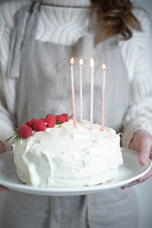 Beeswax Birthday Candles - Ombré Pastels - 3" or 6"