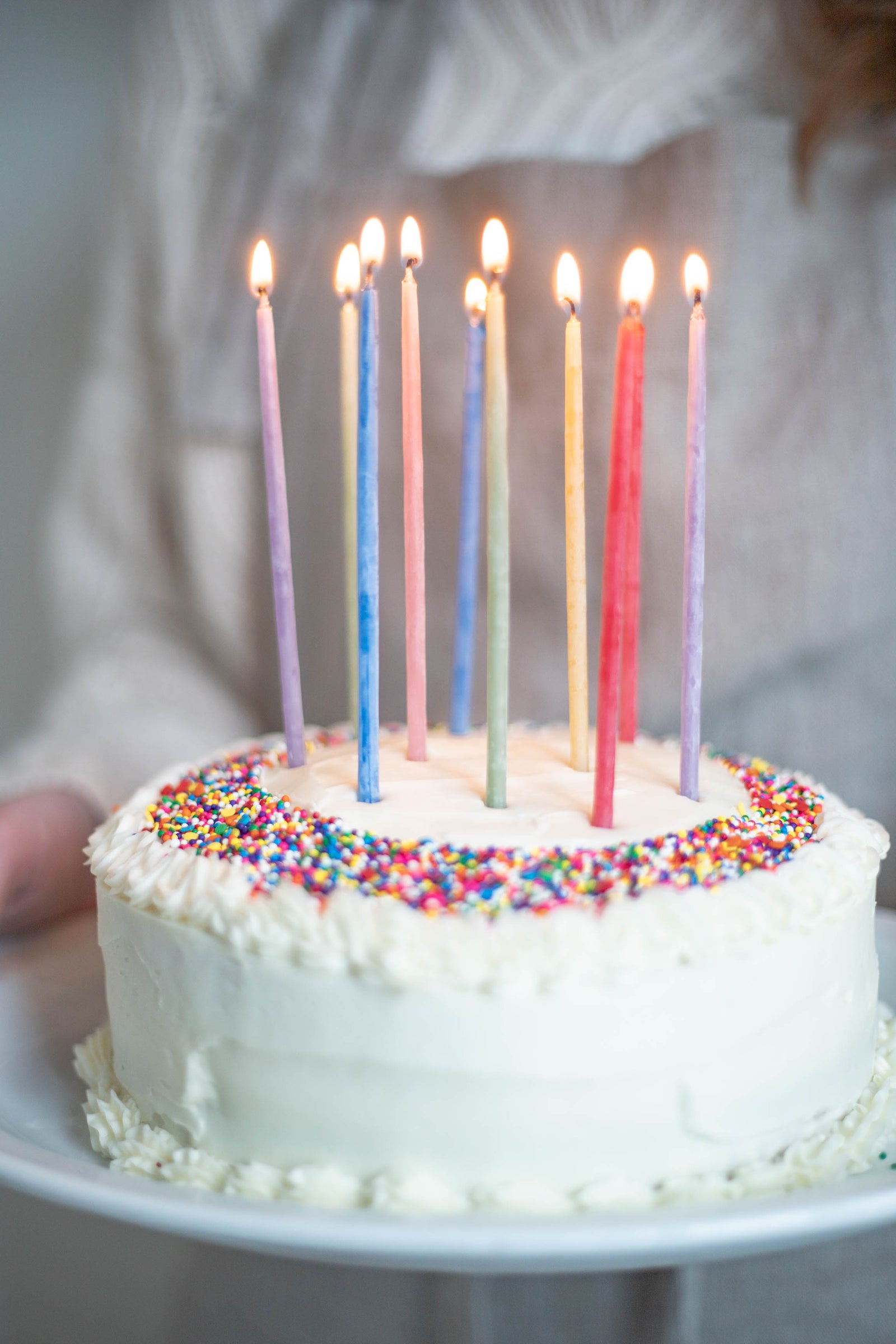 Beeswax Birthday Candles - Assorted Colors - 3" or 6"