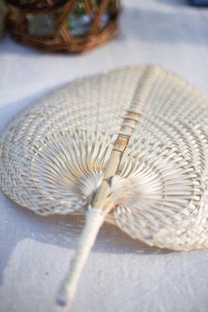 Natural Bamboo Personal Fan